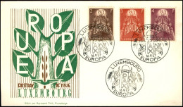 Europa - Lussemburgo - Serie Pax (572/574) - FDC - Luxemburg 16.9.57 - Sonstige & Ohne Zuordnung