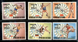 Oltremare - Ciad - 1972 - Vincitori Olimpiadi Monaco I (620/625 A + B + Foglietti 54 A + B) - Gomma Integra - Other & Unclassified