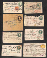 Oltremare - India - Stati Indiani - 1889/1949 - Dieci Cartoline Postali + Diciassette Buste Postali (quattro Raccomandat - Sonstige & Ohne Zuordnung