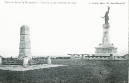 1298 - LORRAINE - VALMY - Statue De Kellermann Et Pyramide Ou Est Renfermé Son Cœur - Lorraine