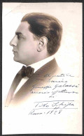 Prefilateliche E Documenti - Italia - Tito Schipa - Roma 1928 - Fotografia Con Dedica Autografa - Sonstige & Ohne Zuordnung