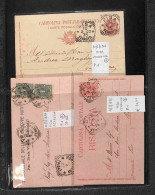 Lotti E Collezioni - Area Italiana  - REGNO - 1886/1912 - Tondo Riquadrati - Collezione Di Oltre 280 Buste E Cartoline D - Autres & Non Classés