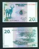CONGO DR  -  1997 20 Centime  UNC  Banknote - Democratic Republic Of The Congo & Zaire