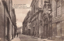 FRANCE - Besançon - Rue Mégevand - Ancien Séminaire Servant De Caserne Aux Réservistes  - Carte Postale Ancienne - Besancon