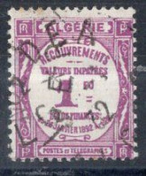 ALGERIE Timbre Taxe N°19 Oblitéré TB Cote 5€00 - Timbres-taxe