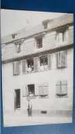 Strasbourg ,carte Photo , Maison D'habitation , Avec La Famille - Strasbourg