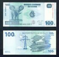 CONGO DR  -  2013 100 Francs UNC  Banknote - Democratic Republic Of The Congo & Zaire