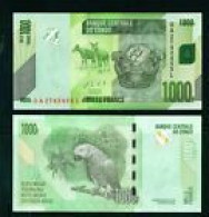 CONGO DR  -  2013 1000 Francs UNC  Banknote - Democratic Republic Of The Congo & Zaire