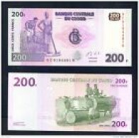 CONGO DR  -  2013 200 Francs UNC  Banknote - Democratic Republic Of The Congo & Zaire