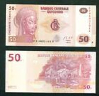 CONGO DR  -  2013 50 Francs UNC  Banknote - Democratic Republic Of The Congo & Zaire