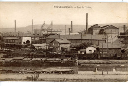 NEUVES MAISONS PORT DE L'USINE PENICHES - Neuves Maisons