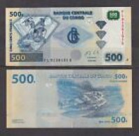 CONGO DR  -  2020 500 Francs UNC  Banknote - République Démocratique Du Congo & Zaïre