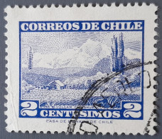 Chili Chile 1962 Volcan Choshuenco Yvert 298 O Used - Vulkane