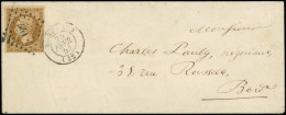 Let PRESIDENCE - 9a   10c. Bistre-brun, Obl. PC 441 S. Env., Càd T15 BORDEAUX 25/2/53, TB - 1849-1876: Classic Period