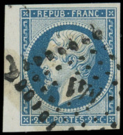 PRESIDENCE - 10   25c. Bleu, Petit Bdf, Obl. PC 441, Superbe - 1852 Luis-Napoléon