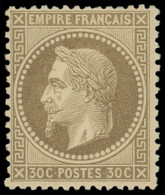 ** EMPIRE LAURE - 30a  30c. Brun Clair, Très Frais Et Bien Centré, TTB - 1863-1870 Napoléon III Con Laureles