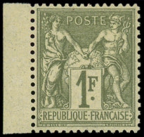 * TYPE SAGE - 72    1f. Bronze, Petit Bdf, Centrage Parfait, TTB - 1876-1878 Sage (Tipo I)