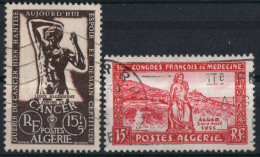 ALGERIE Timbres-poste N°326 & 332 Oblitérés TB Cote 3€00 - Used Stamps