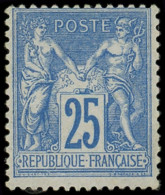 * TYPE SAGE - 79   25c. Bleu, Frais Et TB - 1876-1898 Sage (Tipo II)