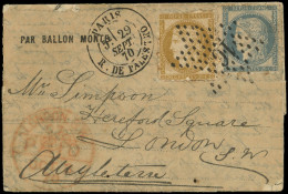 Let BALLONS MONTES - Ballon Monté SIMULACRE, Voir Article Joint, Intéressant - War 1870