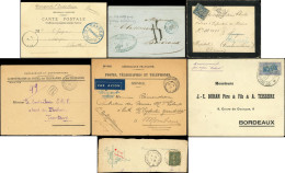 Let POSTE MARITIME - Lot De 6 Env. Et 1 Fragt, Càd Et Cachet Maritimes Divers, TB - Poste Maritime