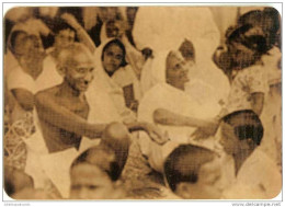 Mahatma Gandhi, Picture Postcard, India As Scan - Mahatma Gandhi