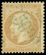 BUREAUX FRANCAIS A L'ETRANGER - N°21 Obl. GC Bleu 5090 De KERASSUNDE, TB - 1849-1876: Période Classique