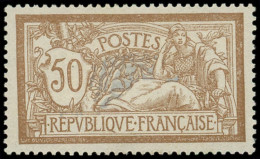 ** EMISSIONS DU XXème SIECLE - 120   Merson, 50c. Brun Et Gris, Très Bon Centrage, TTB/Superbe - Unused Stamps