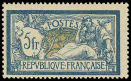 ** EMISSIONS DU XXème SIECLE - 123   Merson,  5f. Bleu Et Chamois, TB - Unused Stamps