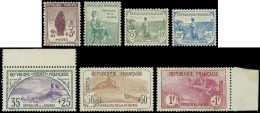 ** EMISSIONS DU XXème SIECLE - 148/53, 7 Valeurs Sélectionnées Pour Leur Très Bon Centrage, TTB - Unused Stamps