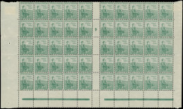 ** EMISSIONS DU XXème SIECLE - 149   1ère Série Orphelins,  5c. + 5c. Vert, PANNEAU De 50 Mill.9, TB - Unused Stamps