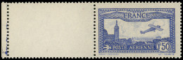 ** POSTE AERIENNE - 6b  Vue De Marseille, 1f.50 Outremer VIF, Bdf, TB - 1927-1959 Nuevos