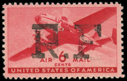 ** Poste Aérienne Militaire -  16 : 6c. Rouge, Surch. RF ALGER T I, TB. C - Military Airmail