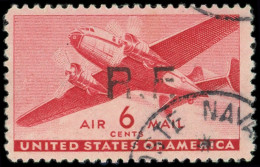 Poste Aérienne Militaire -  24 : 6c. Rouge, Surch. CASABLANCA T II, Obl., TB - Military Airmail