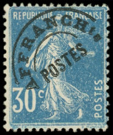 ** PREOBLITERES - 60  Semeuse Camée, 30c. Bleu, TB - 1893-1947