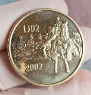 Moneta Commemorativa Belgio 2002 - Altri & Non Classificati