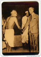 Mahatma Gandhi, Picture Postcard, India As Scan - Mahatma Gandhi