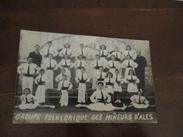 Carte Photo 30 Grad Groupe Folklorique Des Mineurs D'Alais Alès - Alès