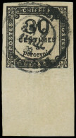 TAXE - 6   30c. Noir, Grand Bdf, Obl. Càd T17, TTB/Superbe - 1859-1959 Gebraucht