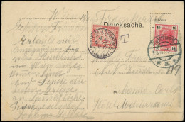 Let TAXE - 33  30c. Rouge Obl. Càd MONACO 15/3/05 S. CP à Recto Divisé Affr. 10h. D'AUTRICHE, Non Admis Ainsi D'où La TA - 1859-1959 Storia Postale