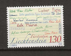 2008 MNH Liechtenstein Postfris** - 2008