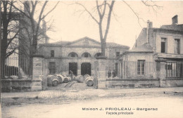 24-BERGERAC- MAISON J. PRIOLEAU FACADE PRINCIPALE - Bergerac