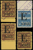 ** COLIS POSTAUX  (N° Et Cote Maury) - 166A/D Série Surchargée E Avec Cachet SPECIMEN, N°166C *, 3 Ex. Bdf, RR Et TB - Mint/Hinged