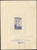 COLIS POSTAUX  (N° Et Cote Maury) - 209A 20f. Remboursement, NON EMIS, épreuve D'artiste En Outremer, Mention Bon à Tire - Gebraucht