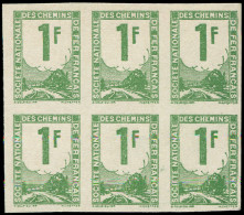 (*) COLIS POSTAUX  (N° Et Cote Maury) - Timbres Pour Petits Colis 32 : 1f. Vert, Essai Dans La Couleur, NON DENTELE, BLO - Sonstige & Ohne Zuordnung