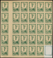 (*) COLIS POSTAUX  (N° Et Cote Maury) - Timbres Pour Petits Colis 32 : 1f. Vert, Essai Dans La Couleur NON DENTELE Sur P - Altri & Non Classificati