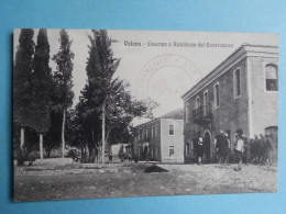ALBANIE - VALONA - Caderma E Residenza Del Governatore - Cachet De La Marine Française - Albania