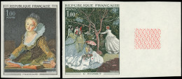 ** NON DENTELES - 1702/03 Fragonard Et Monet, N°1703 Bdf, TB - Unclassified