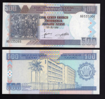 Burundi 500 Francs Jaar 1999 P38B UNC - Burundi