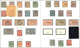 * ALEXANDRIE Collection De 1902 à 1929, * Et Obl., Sur Feuilles Moc, TB - Sonstige & Ohne Zuordnung